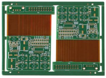 Rigid-flex PCB for automotive inverter