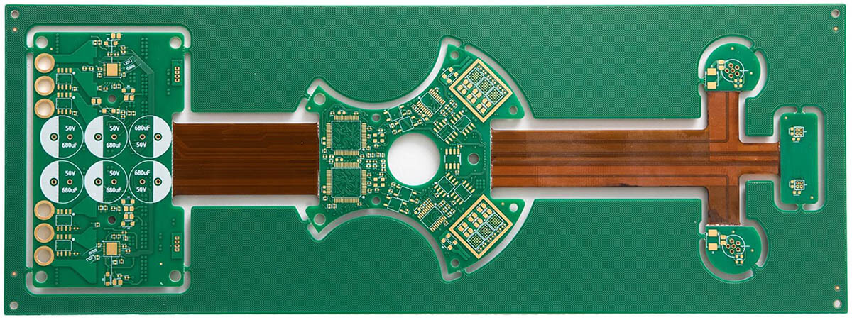 8Layers  Rigid-Flex PCB(R-FPCB)